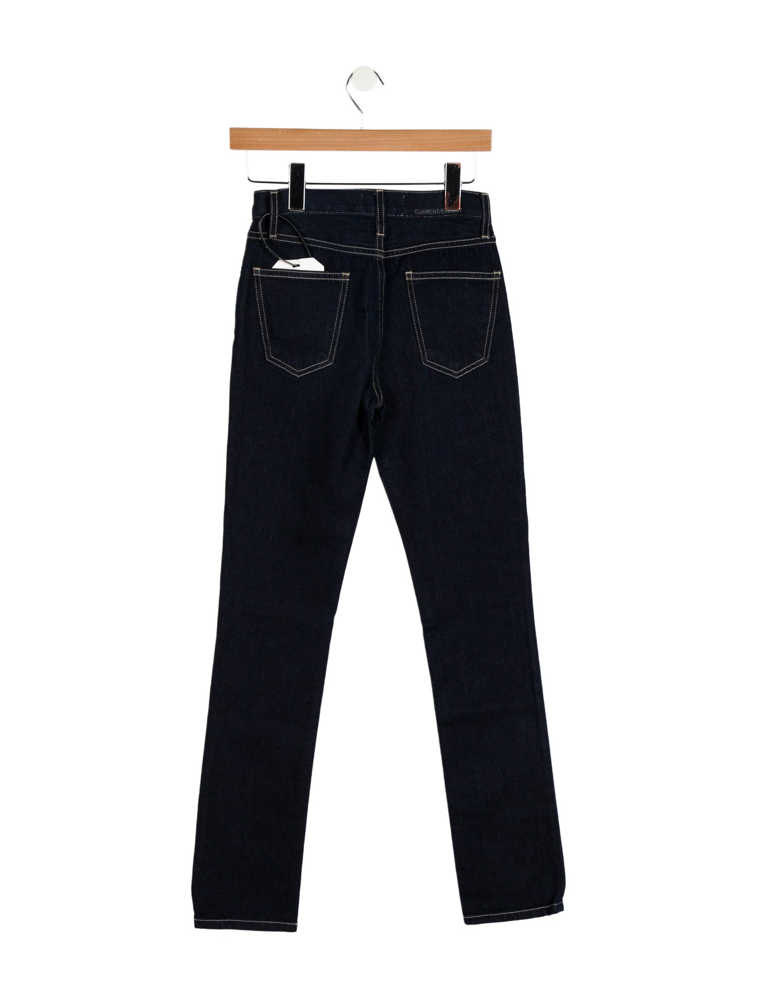 Current/Elliott Mid-Rise Straight Leg Jeans w/ Tags